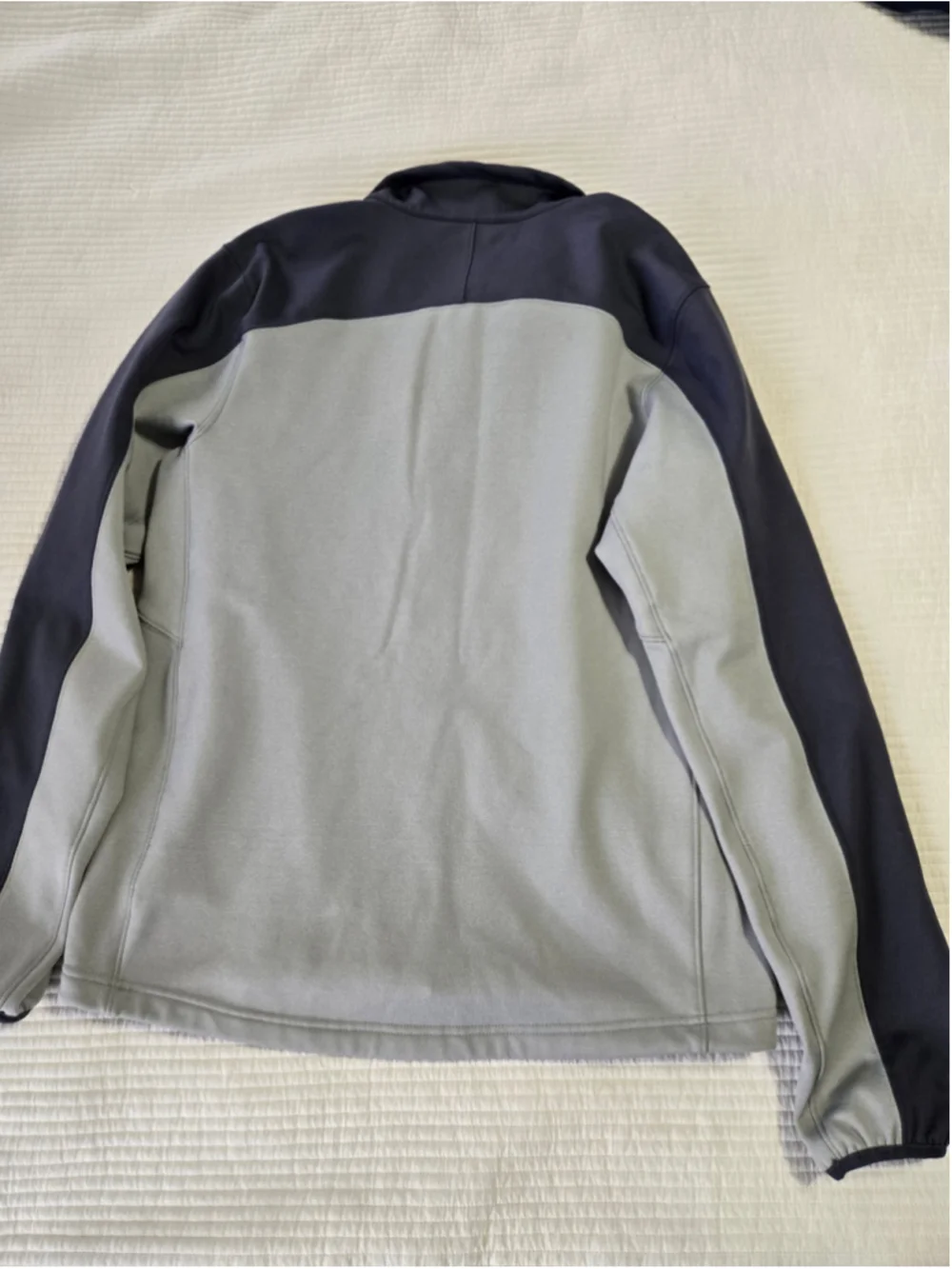 Men's The North Face Performance Jacket Size M Grey Dark Blue